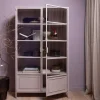 mutoni living Vitrinenschrank Ronja Pink 110X189> Vitrinen