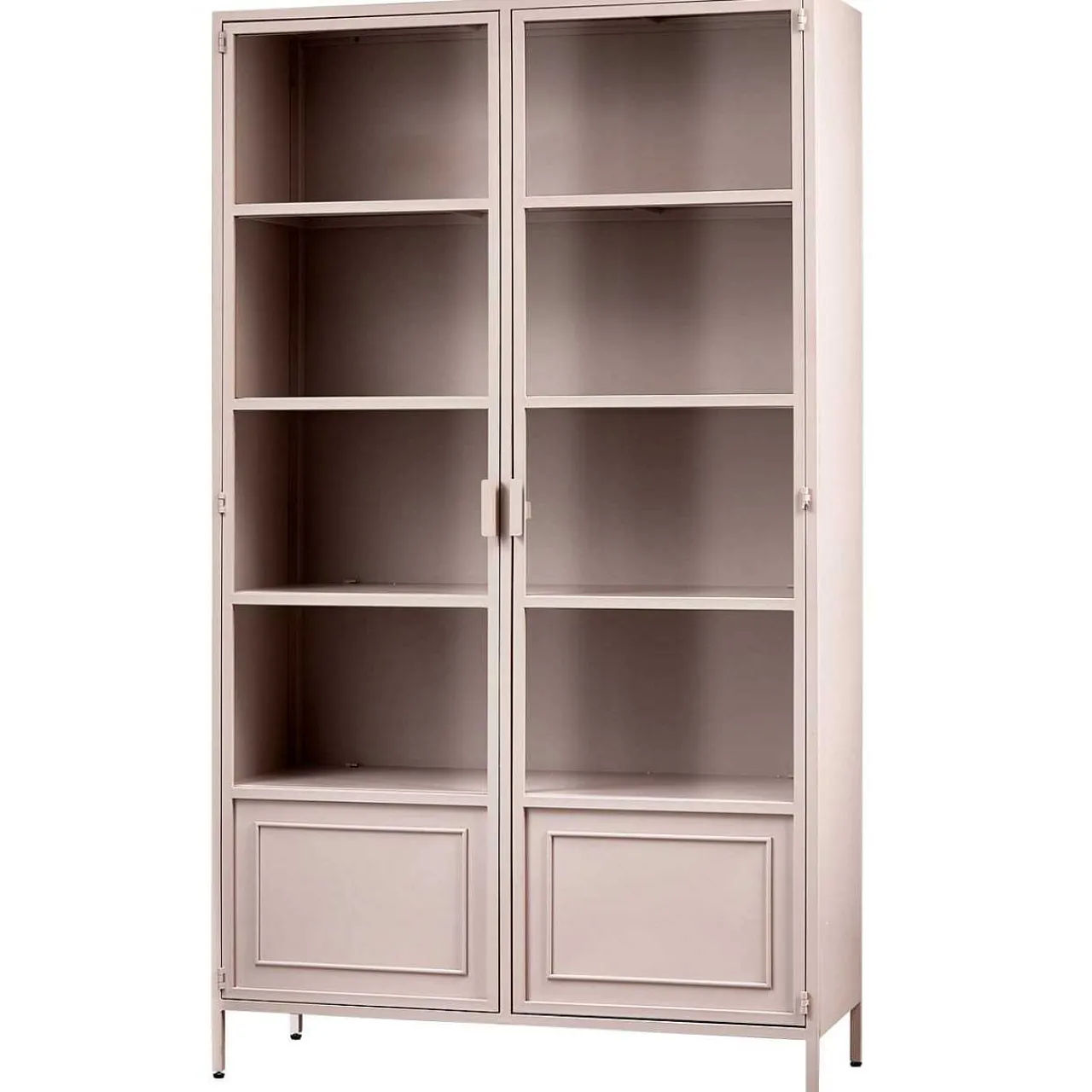 mutoni living Vitrinenschrank Ronja Pink 110X189> Vitrinen