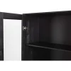 mutoni living Vitrinenschrank Xam Kiefer Schwarz 155X100> Vitrinen