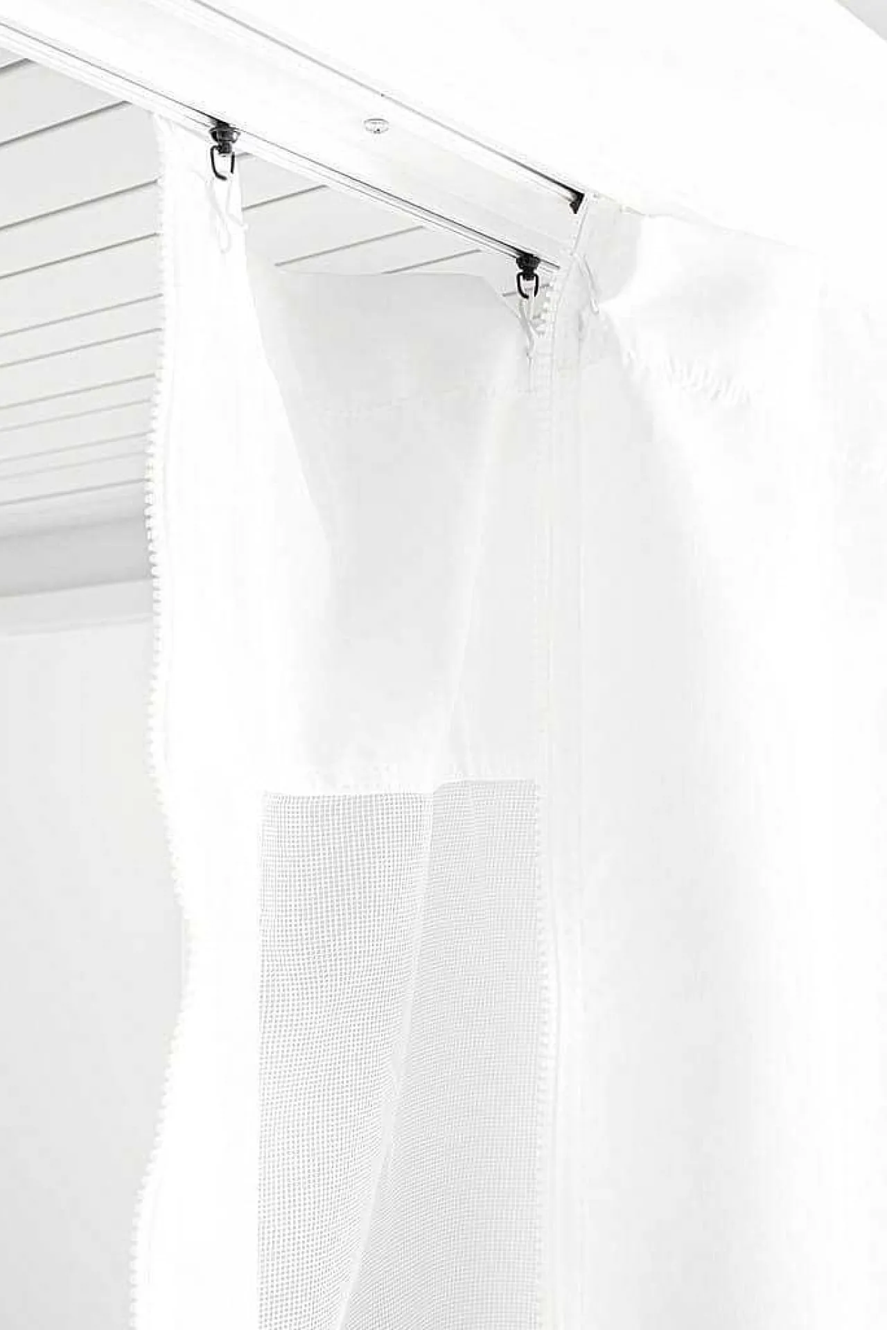 mutoni lifestyle Vorhänge-Netz Fur Pavillon Ocean Weiss 300X400 (4Er-Set)> Pavillons Zubehör