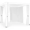 mutoni lifestyle Vorhänge-Netz Fur Pavillon Ocean Weiss 300X300 (4Er-Set)> Pavillons Zubehör