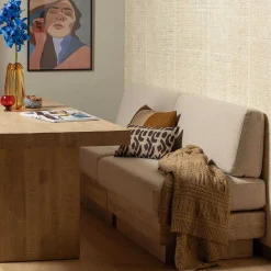 mutoni living Wandbank Balk Mangoholz Natur><noscript><img width=
