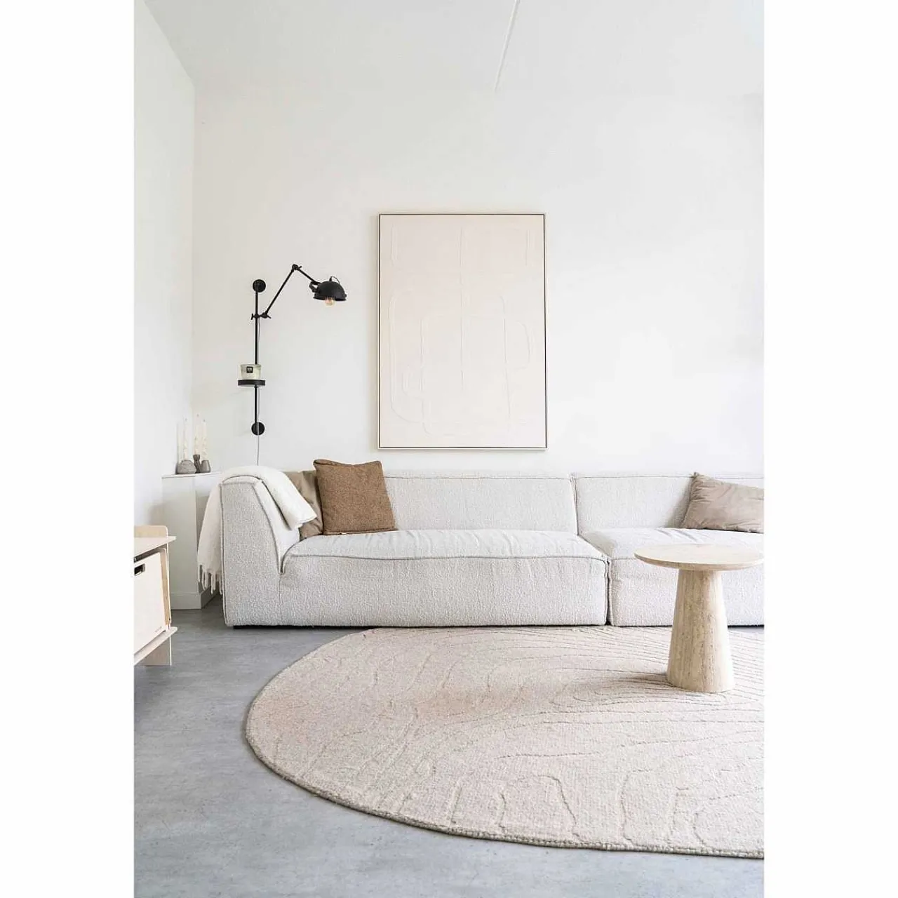 By-Boo Wanddeko Ono Taupe 103X143> Wanddekoration