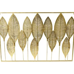 mutoni pleasure Wanddekoration Leaves Metall Gold> Wanddekoration