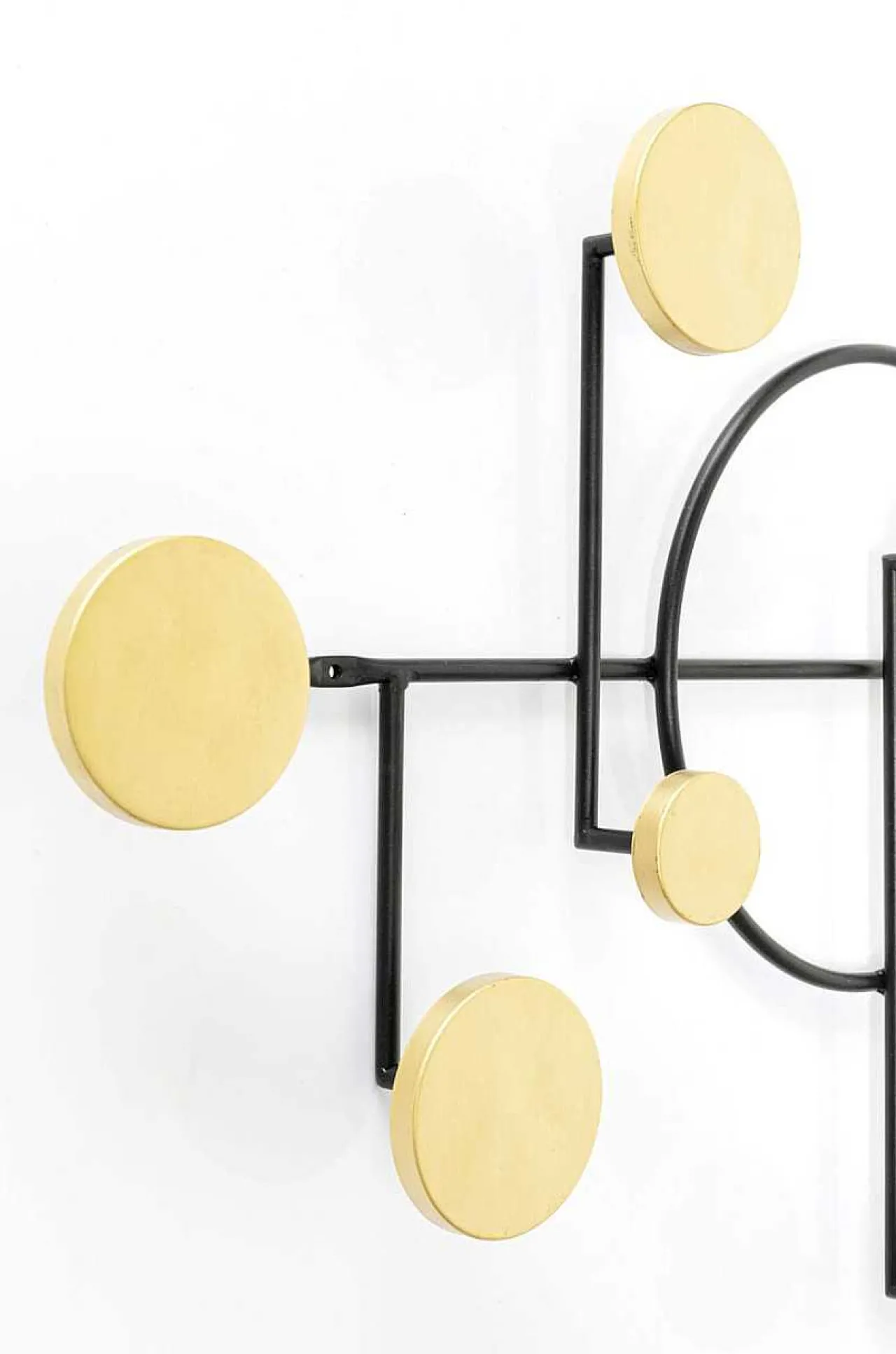 KARE Design Wandgarderobe Art Circles 79> Garderoben & Kleiderständer