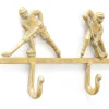 KARE Design Wandgarderobe Ice Hockey Gold 48> Garderoben & Kleiderständer