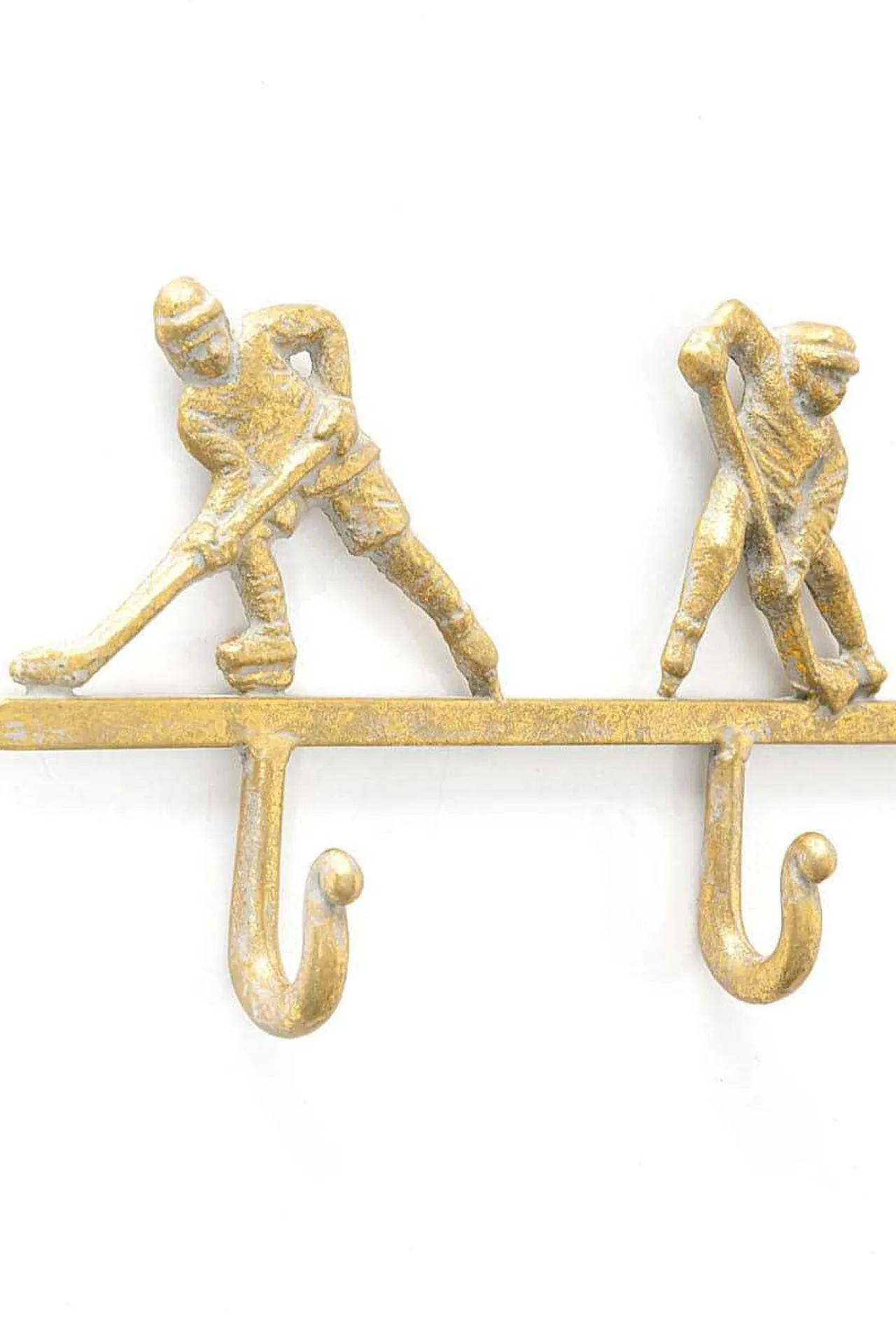 KARE Design Wandgarderobe Ice Hockey Gold 48> Garderoben & Kleiderständer