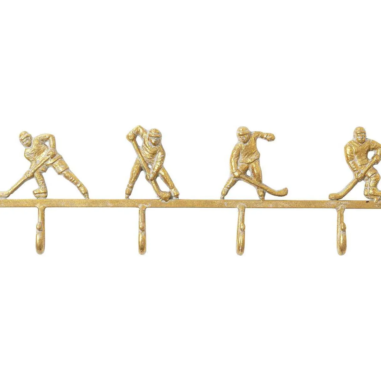 KARE Design Wandgarderobe Ice Hockey Gold 48> Garderoben & Kleiderständer