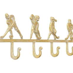 KARE Design Wandgarderobe Ice Hockey Gold 48><noscript><img width=