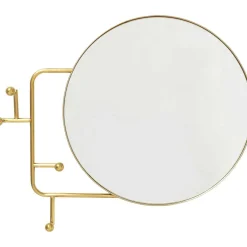 KARE Design Wandgarderobe Tristan Mirror Rund 65> Garderoben & Kleiderständer