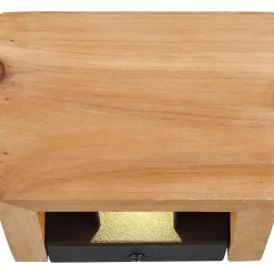 mutoni light Wandleuchte Alina Holz Dunkelbraun Led> Led-Wandleuchten