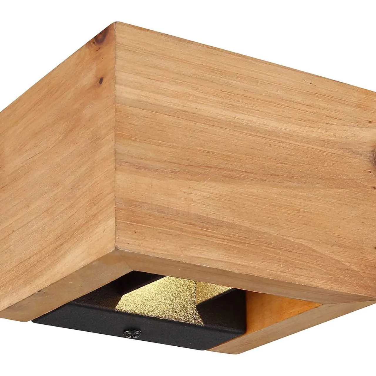 mutoni light Wandleuchte Alina Holz Dunkelbraun Led> Led-Wandleuchten