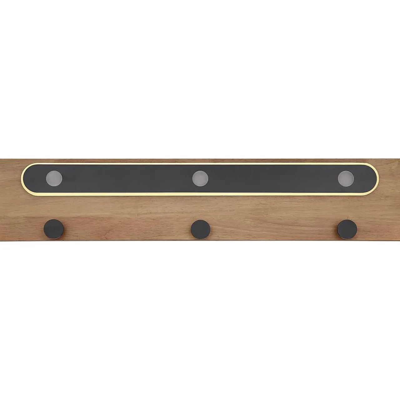 mutoni light Wandleuchte Chasey Metall Schwarz Matt Led> Led-Wandleuchten