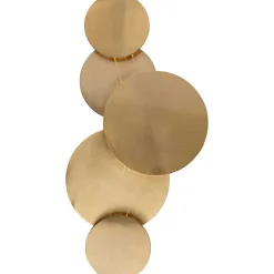 Richmond Interiors Wandleuchte Collin Gold> Wandleuchten
