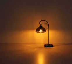 mutoni light Wandleuchte Cottage Metall Schwarz Matt 1Xe27><noscript><img width=
