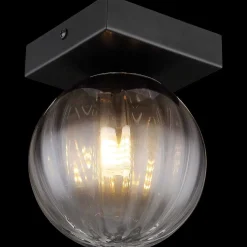 mutoni light Wandleuchte Dallerta Metall Schwarz Matt 1Xg9 Led><noscript><img width=