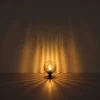 mutoni light Wandleuchte Dallerta Metall Schwarz Matt 2Xg9 Led> Led-Wandleuchten
