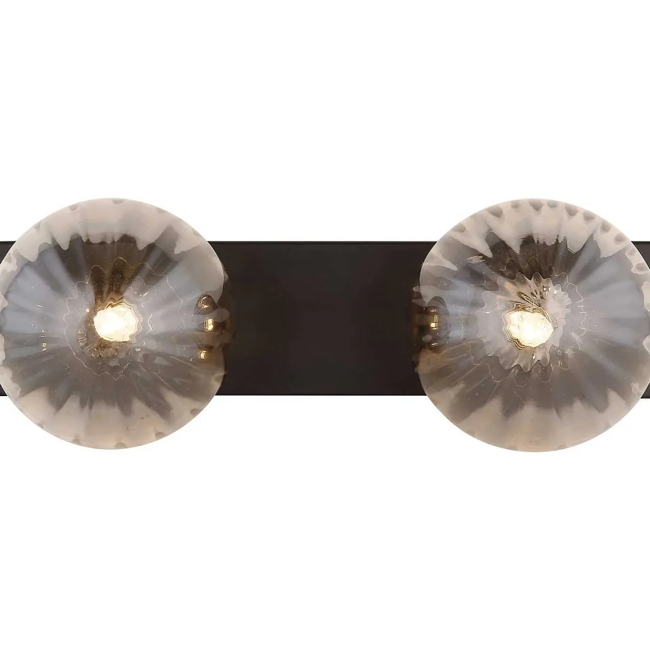 mutoni light Wandleuchte Dallerta Metall Schwarz Matt 2Xg9 Led> Led-Wandleuchten
