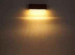mutoni light Wandleuchte Edeltraud Metall Schwarz Led><noscript><img width=