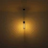mutoni light Wandleuchte Hans Metall Schwarz Matt 1Xe27> Wandleuchten