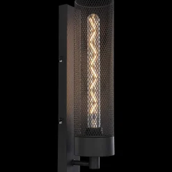 mutoni light Wandleuchte Hans Metall Schwarz Matt 1Xe27><noscript><img width=