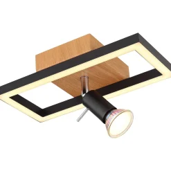 mutoni light Wandleuchte Ida Metall Schwarz Matt Led><noscript><img width=