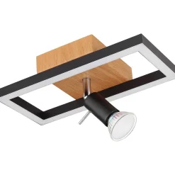 mutoni light Wandleuchte Ida Metall Schwarz Matt Led><noscript><img width=