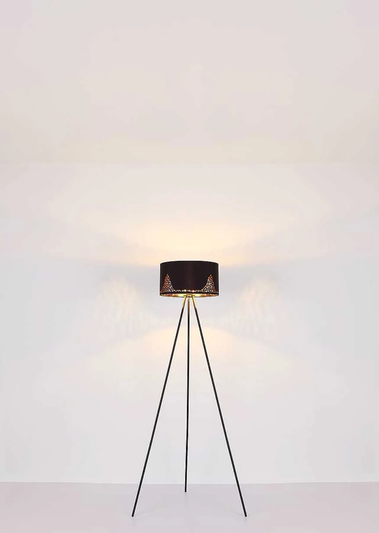 mutoni light Wandleuchte Ingeborg Metall Schwarz Matt 1Xe14 Led> Led-Wandleuchten