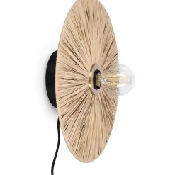 mutoni lifestyle Wandleuchte Kanda Natur 33X33> Wandleuchten