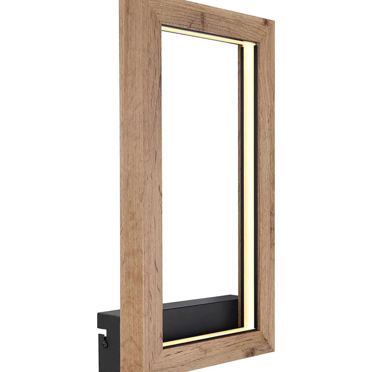 mutoni light Wandleuchte Mandera Metall Schwarz Matt Led> Led-Wandleuchten