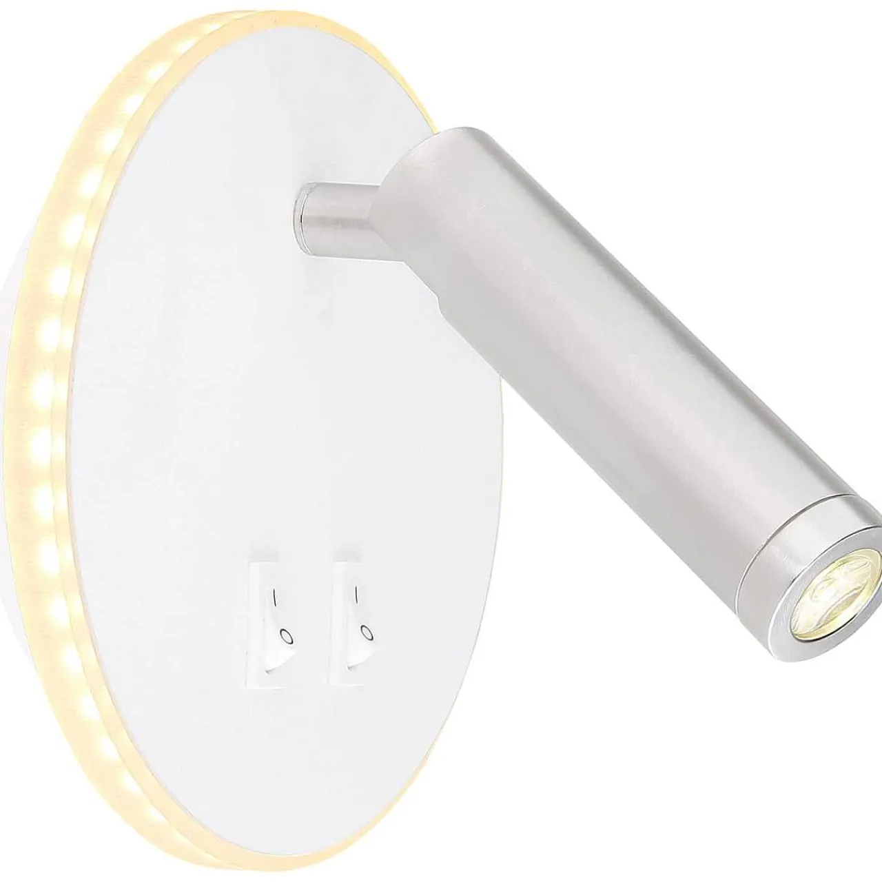 mutoni light Wandleuchte Many Metall Weiss Led> Led-Wandleuchten