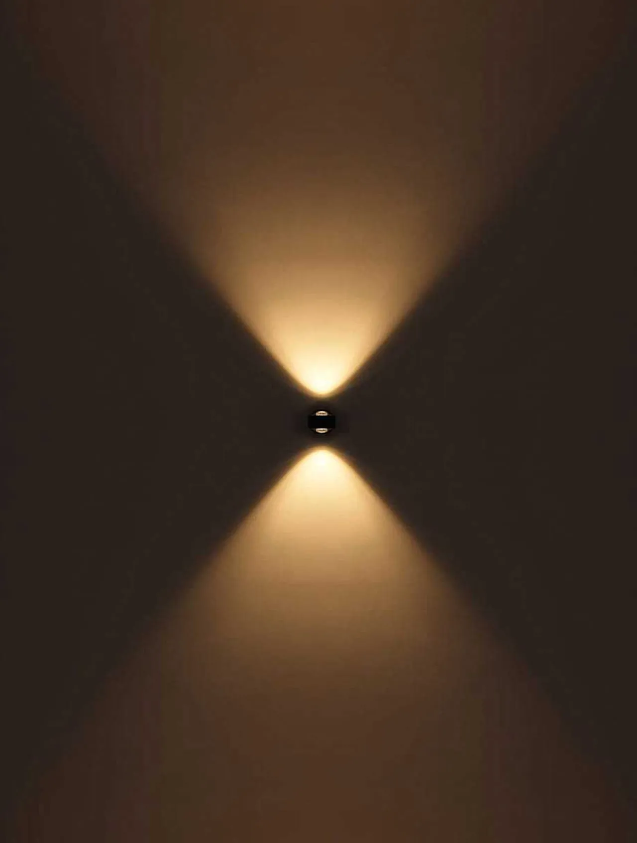 mutoni light Wandleuchte Randi Metall Schwarz Matt 2Xled> Led-Wandleuchten