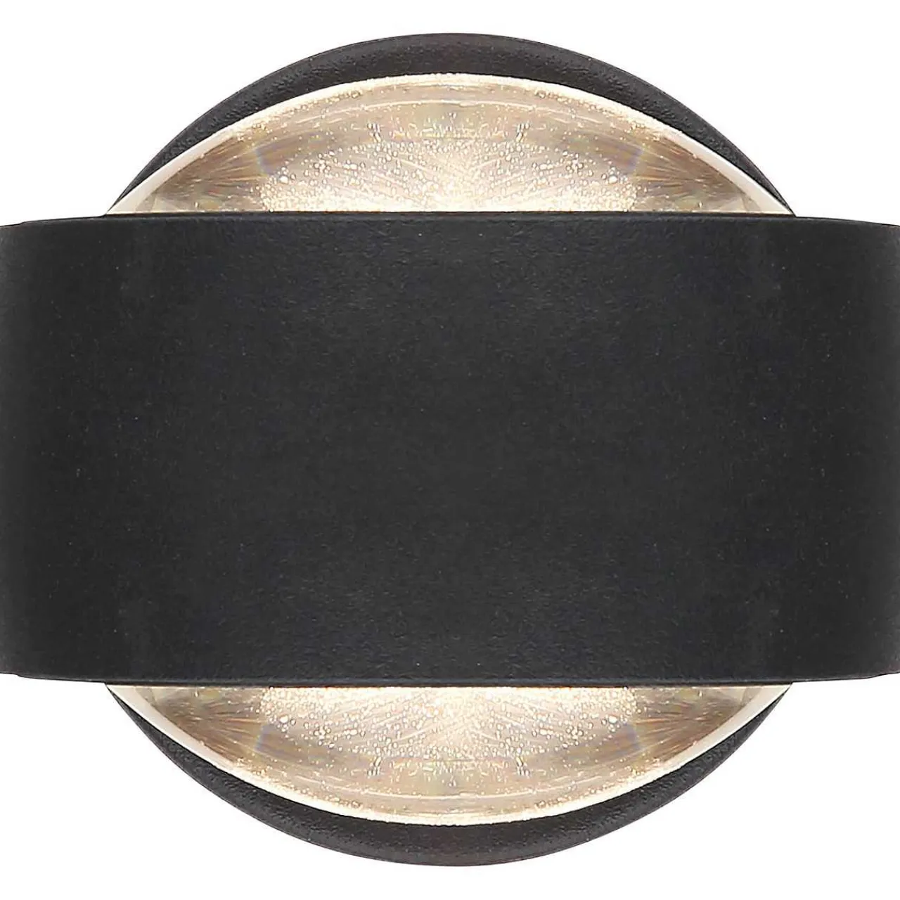 mutoni light Wandleuchte Randi Metall Schwarz Matt 2Xled> Led-Wandleuchten