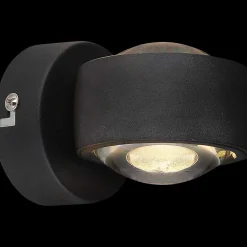 mutoni light Wandleuchte Randi Metall Schwarz Matt 2Xled><noscript><img width=