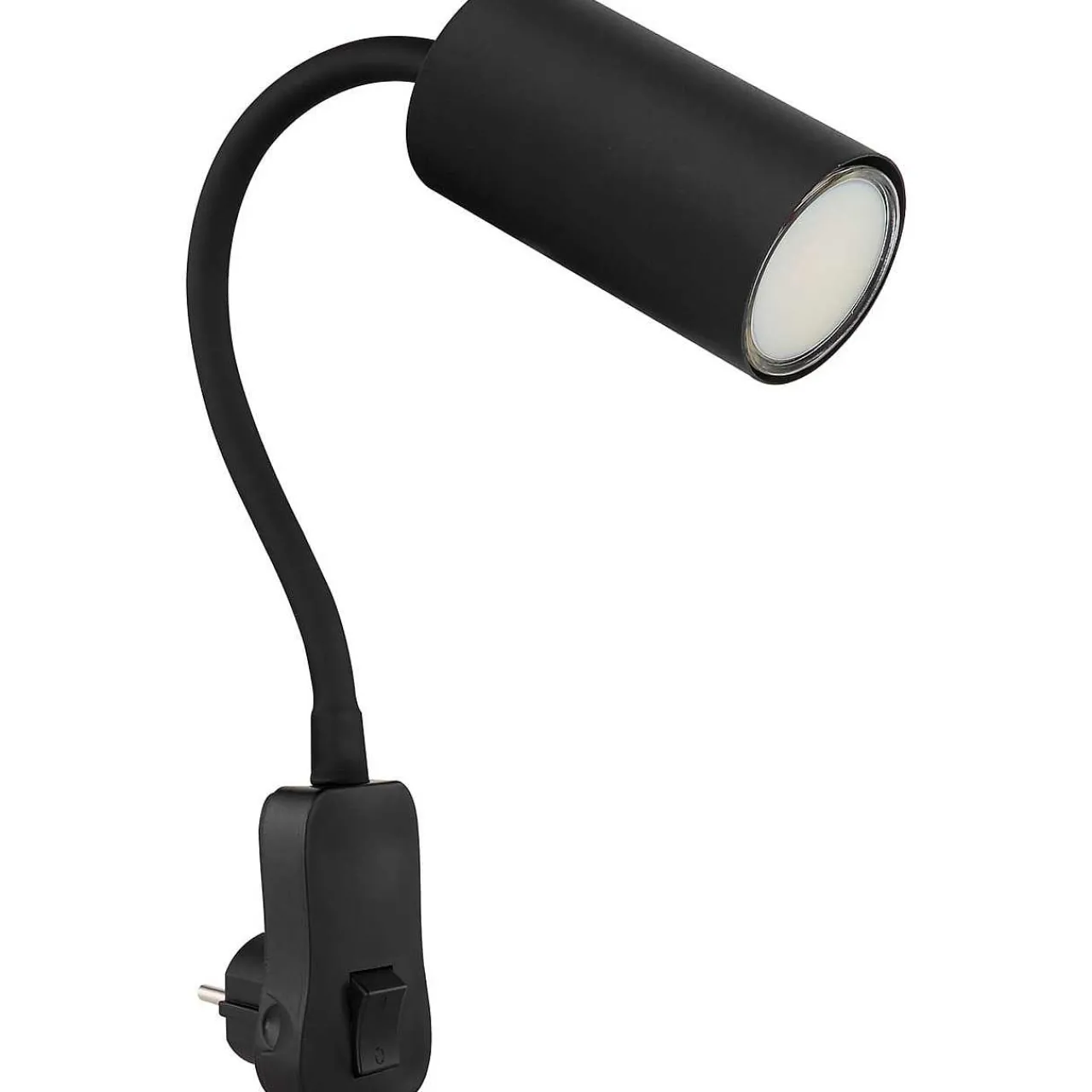 mutoni light Wandleuchte Robby Metall Schwarz 1Xgu10 55> Wandleuchten