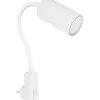 mutoni light Wandleuchte Robby Metall Weiss 1Xgu10 55> Wandleuchten
