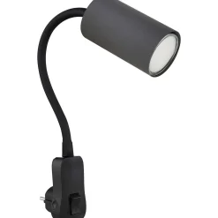 mutoni light Wandleuchte Robby Metall Schwarz Graphit 1Xgu10> Wandleuchten