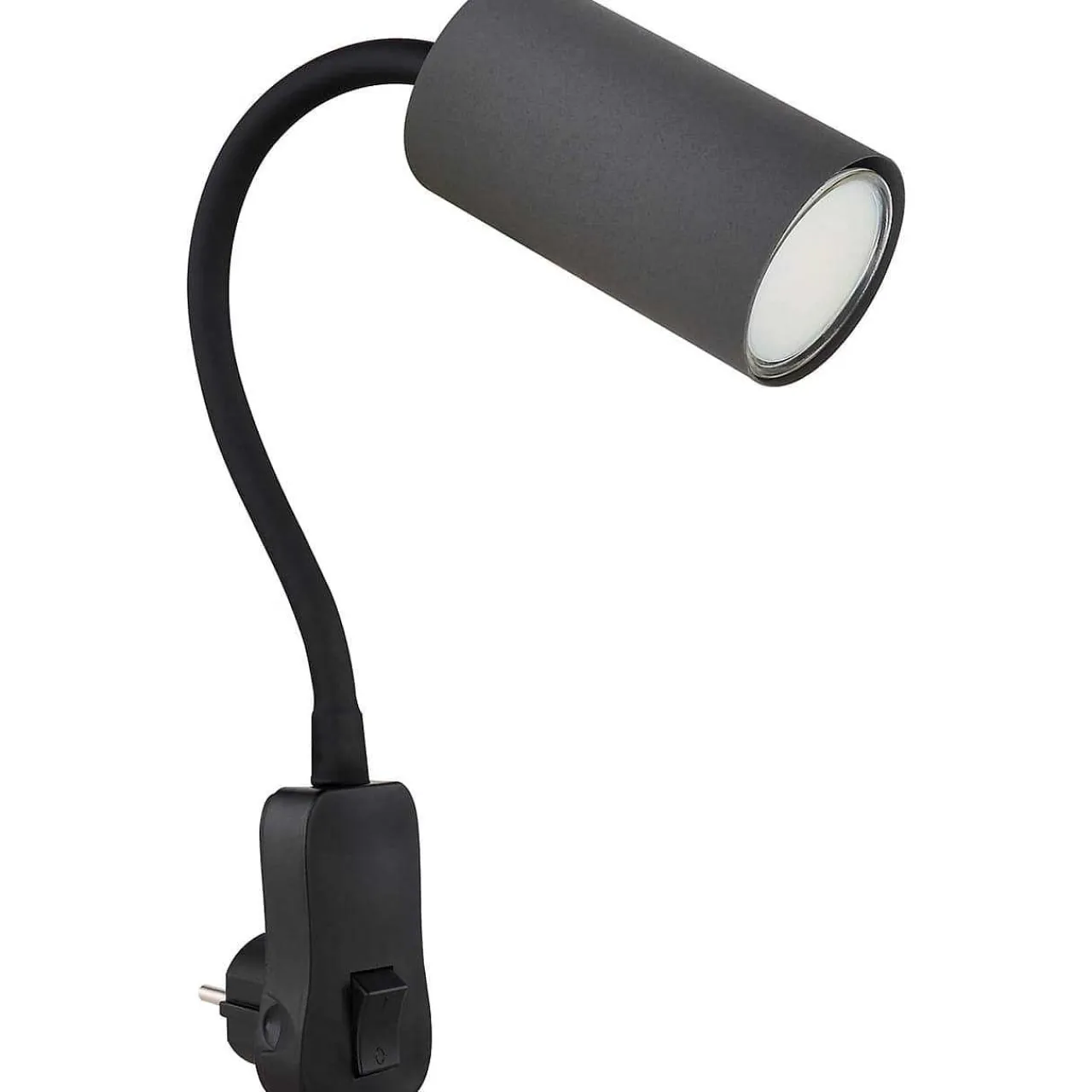 mutoni light Wandleuchte Robby Metall Schwarz Graphit 1Xgu10> Wandleuchten