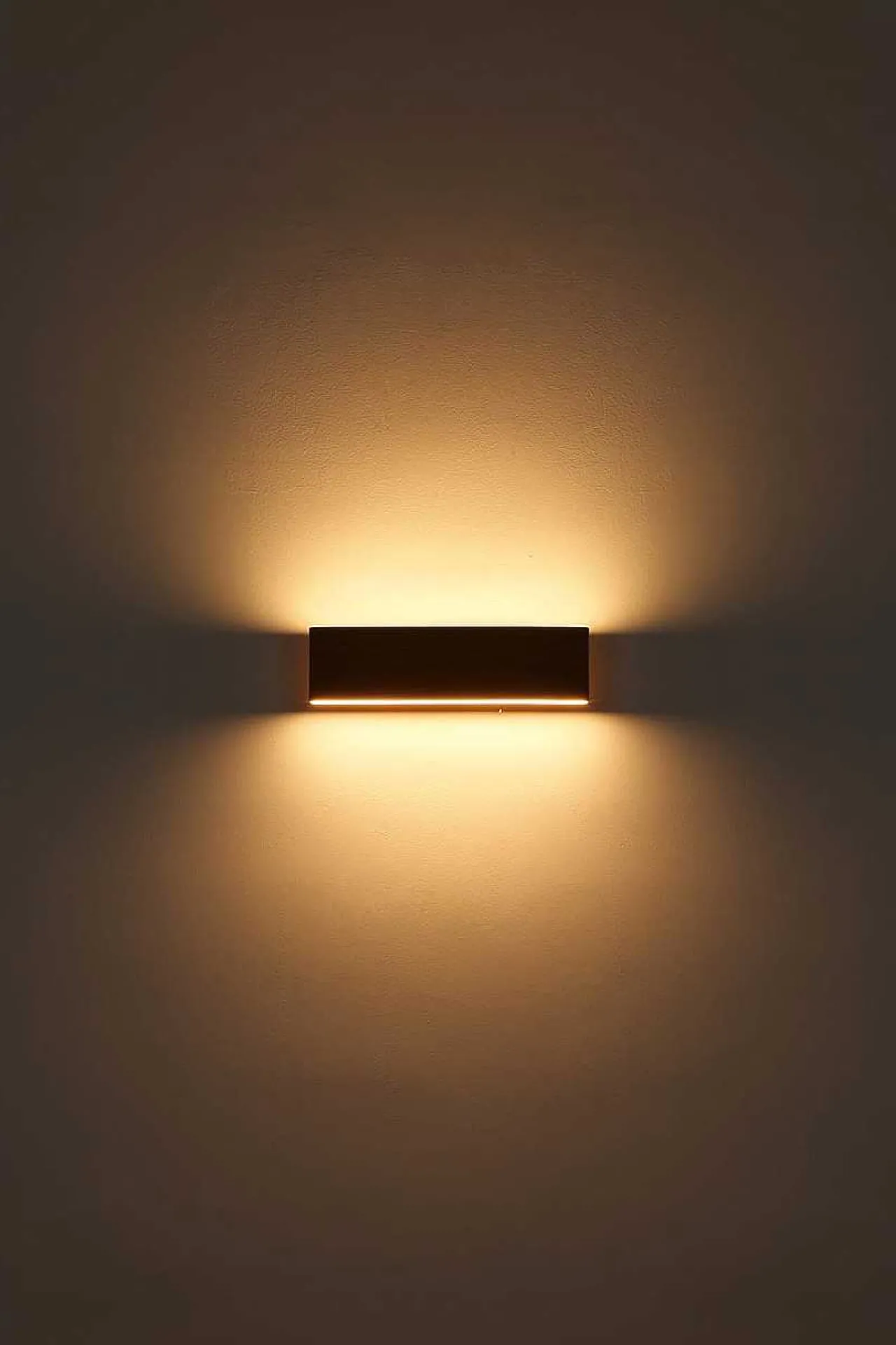 mutoni light Wandleuchte Siegfried Metall Holzoptik Led> Led-Wandleuchten