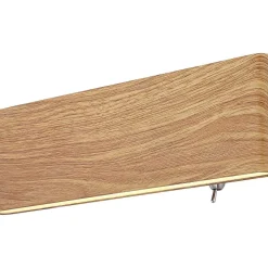 mutoni light Wandleuchte Siegfried Metall Holzoptik Led> Led-Wandleuchten