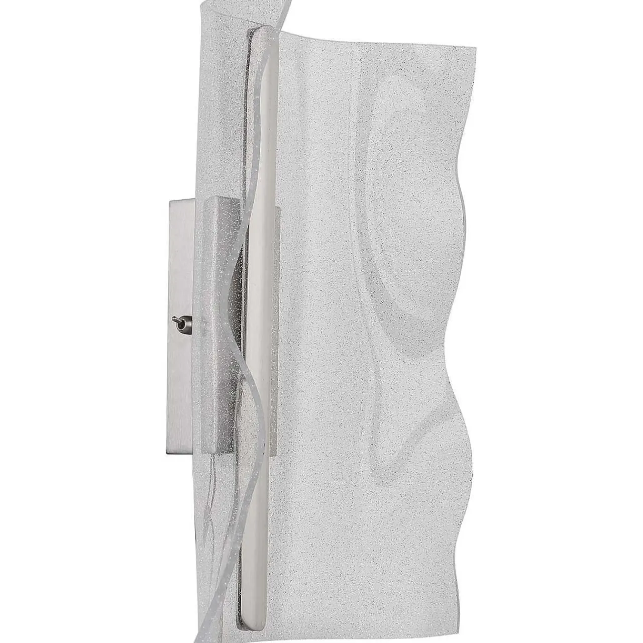 mutoni light Wandleuchte Signalux Metall Nickel Matt Led> Led-Wandleuchten