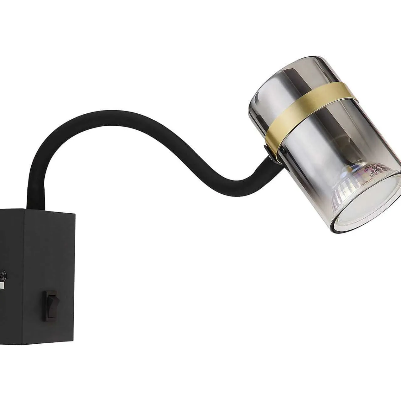 mutoni light Wandleuchte Trabby Metall Schwarz Matt 1Xgu10> Wandleuchten