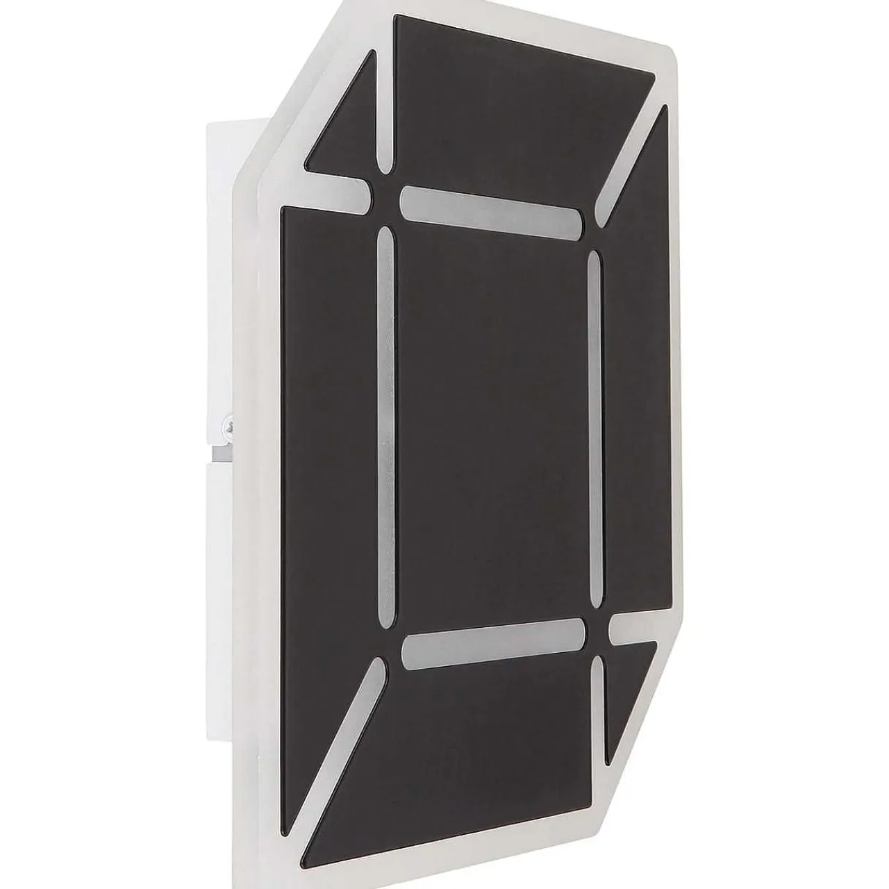 mutoni light Wandleuchte Xolli Metall Schwarz Matt Led> Led-Wandleuchten