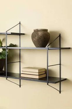 mutoni scandi Wandregal Office Schwarz 191X26X79><noscript><img width=