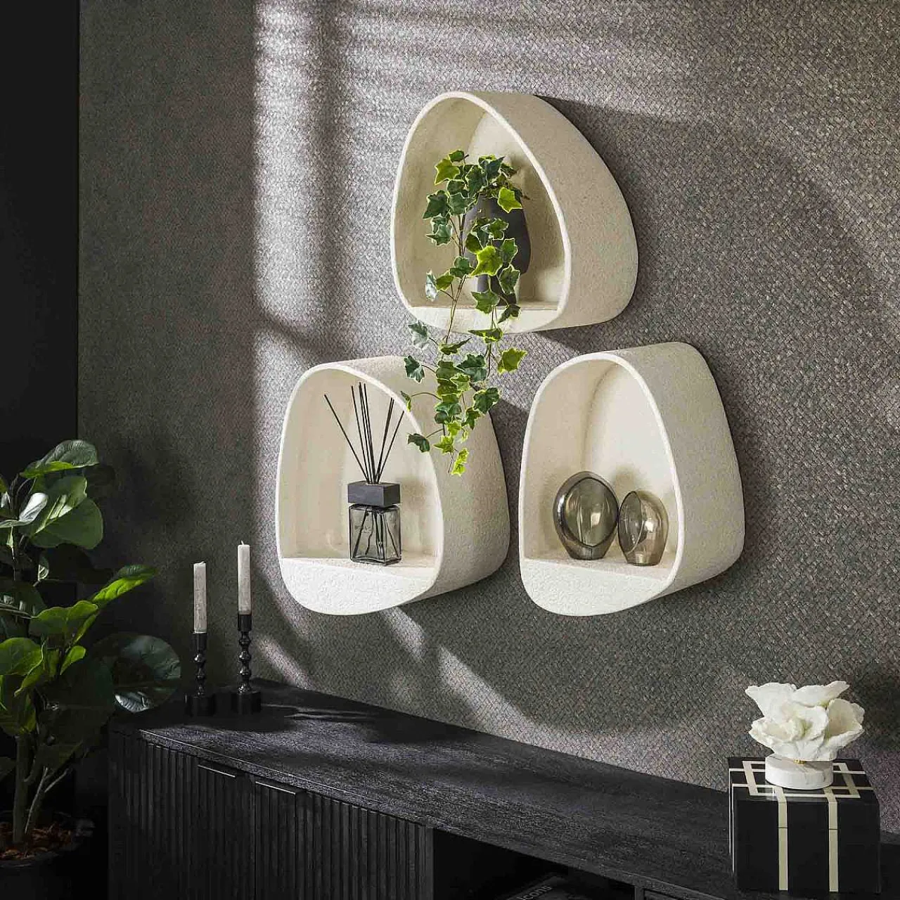 mutoni industrial Wandregal Stone 3> Regale