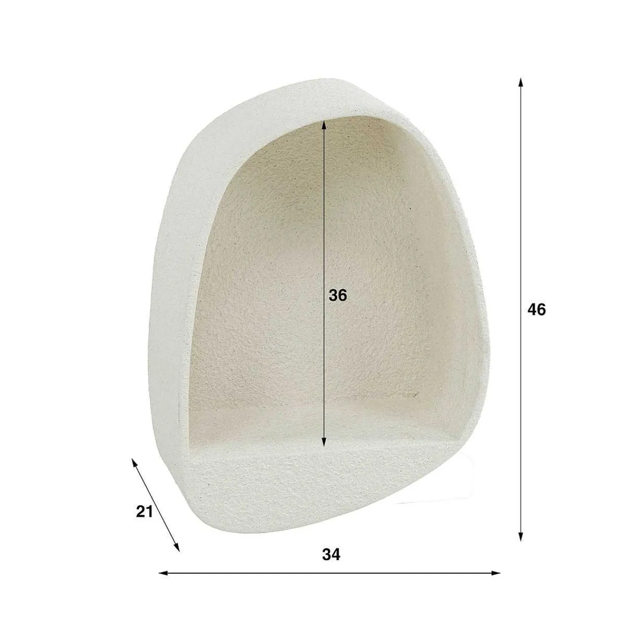 mutoni industrial Wandregal Stone 1> Regale