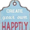 KARE Design Wandschmuck Motto Hellblau> Wohnaccessoires