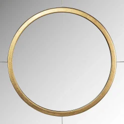 Richmond Interiors Wandspiegel Briana Rund Gold> Wandspiegel