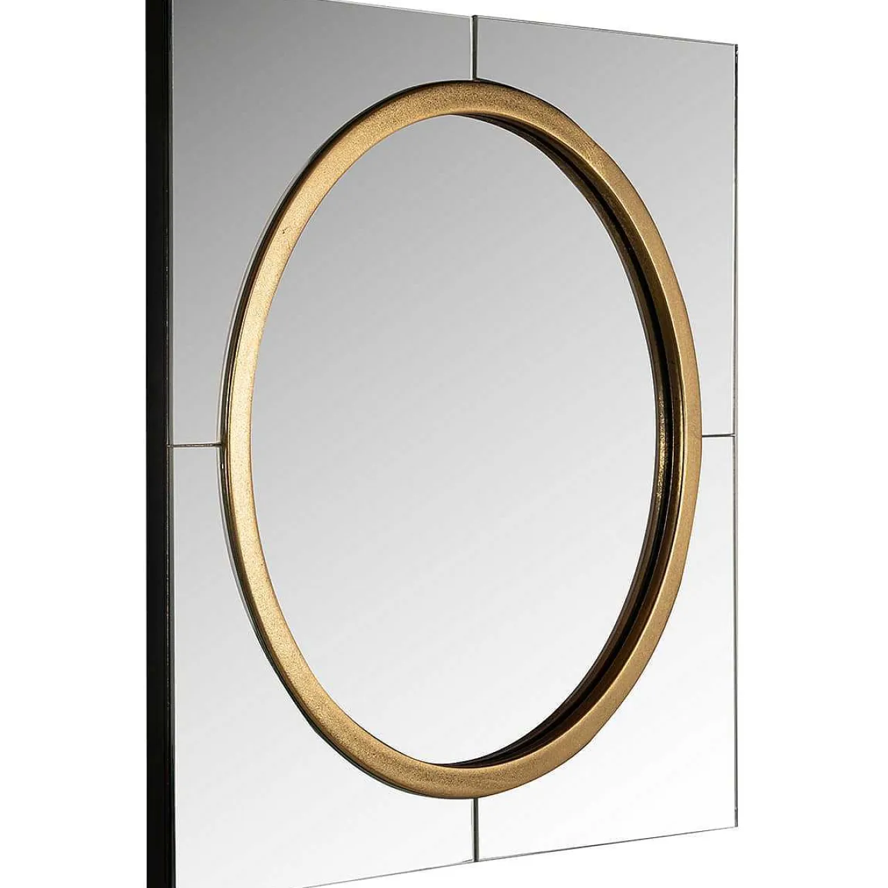 Richmond Interiors Wandspiegel Briana Rund Gold> Wandspiegel
