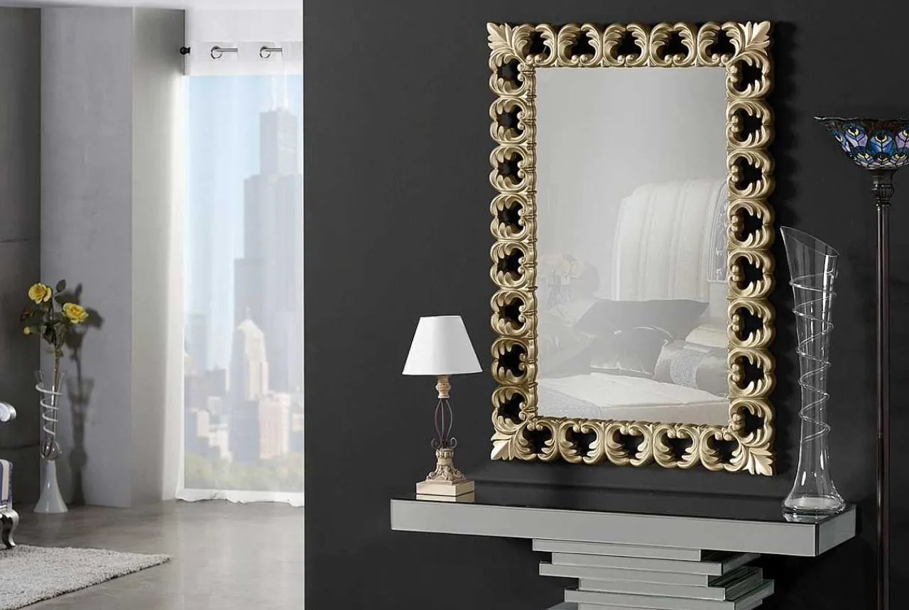 mutoni inspiration Wandspiegel Vintage Gold 76X114> Wandspiegel